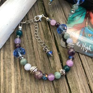 Pastel Rhiannon Asteroid Goddess Gemstone Bracelet